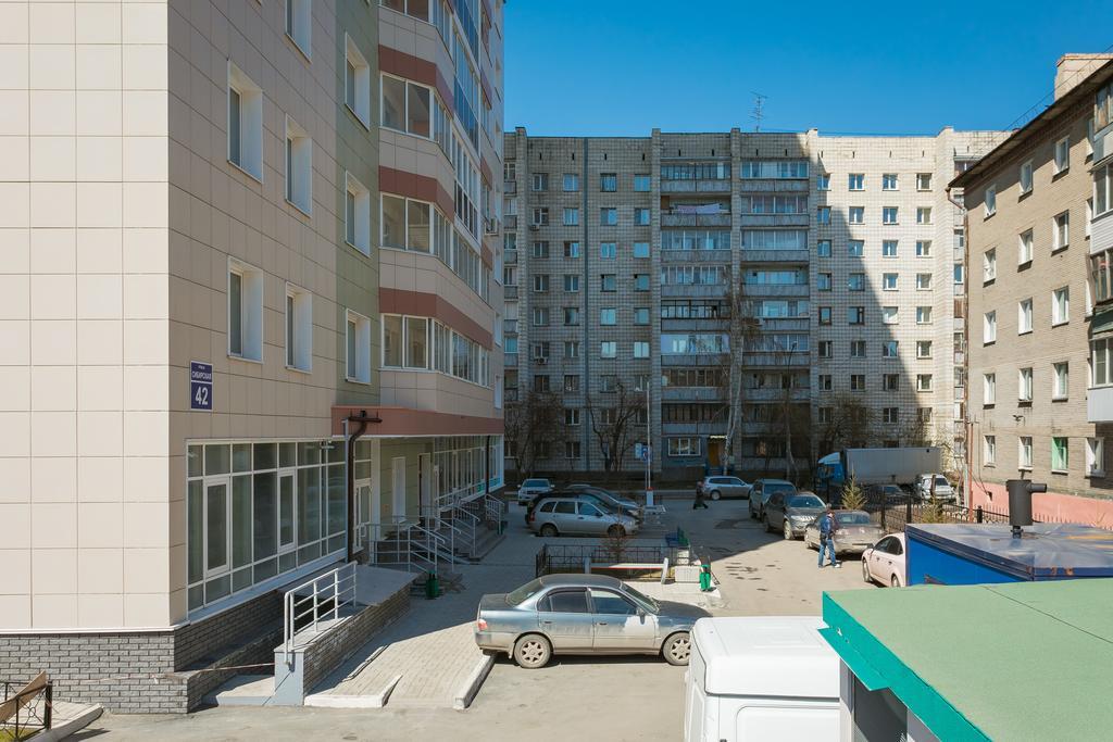 Narayana Apartments On Sibirskaya 42 Novosibirsk Buitenkant foto